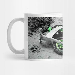 Green Wheels and Black Tyres Mug